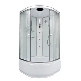 ДУШЕВАЯ КАБИНА DETO EM4580GM+EL С ГИДРОМАССАЖЕМ И ЭЛЕКТРИКОЙ