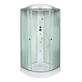 ДУШЕВАЯ КАБИНА DETO L909GM+EL С ГИДРОМАССАЖЕМ И ЭЛЕКТРИКОЙ