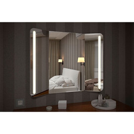         ЗЕРКАЛО RELISAN TRIPLE VERTICAL 1000Х800 С ПОДСВЕТКОЙ