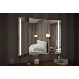         ЗЕРКАЛО RELISAN TRIPLE VERTICAL 1000Х800 С ПОДСВЕТКОЙ