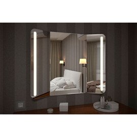         ЗЕРКАЛО RELISAN TRIPLE VERTICAL 1000Х800 С ПОДСВЕТКОЙ