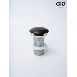 ЧЕРНЫЙ МАТОВЫЙ КЕРАМИЧЕСКИЙ ДОННЫЙ КЛАПАН GID BLM100