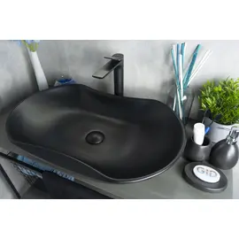 ЧЕРНАЯ МАТОВАЯ КЕРАМИЧЕСКАЯ РАКОВИНА GID BM9175