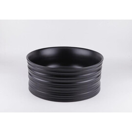 ЧЕРНАЯ МАТОВАЯ КЕРАМИЧЕСКАЯ РАКОВИНА GID BM969