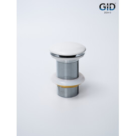 БЕЛЫЙ МАТОВЫЙ КЕРАМИЧЕСКИЙ ДОННЫЙ КЛАПАН GID WHM100