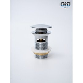 ДОННЫЙ КЛАПАН GID CH100-1 ХРОМ С ПЕРЕЛИВОМ