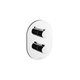 СМЕСИТЕЛЬ ТЕРМОСТАТИЧЕСКИЙ СКРЫТОГО МОНТАЖА CHROME С ПЕРЕКЛЮЧАТЕЛЕМ ВАННА/ДУШ RAVAK CR 063.00