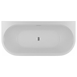 ВАННА АКРИЛОВАЯ RIHO BACK2WALL LED 184X84