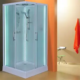 КАБИНА ДУШЕВАЯ ESBANO ES-L 100 CKR (С ПОДСВЕТКОЙ)