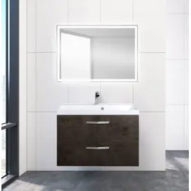 МЕБЕЛЬ ДЛЯ ВАННОЙ BELBAGNO AURORA 80 ПОДВЕСНАЯ (РАЗНЫЕ ОТДЕЛКИ)