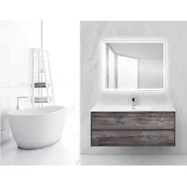 МЕБЕЛЬ ДЛЯ ВАННОЙ BELBAGNO KRAFT 120 ПОДВЕСНАЯ (РАЗНЫЕ ОТДЕЛКИ)