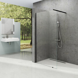 НЕПОДВИЖНАЯ СТЕНКА RAVAK ST WALK-IN WALL 600 X 2000 БЛЕСТЯЩИЙ + ТРАНСПАРЕНТ