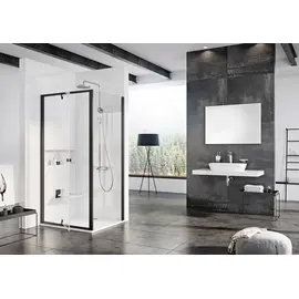 НЕПОДВИЖНАЯ СТЕНКА RAVAK PIVOT PPS-80 ЧЕРНЫЙ+ТРАНСПАРЕНТ