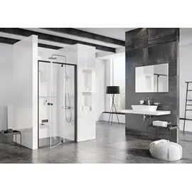 ДУШЕВАЯ ДВЕРЬ RAVAK PIVOT PDOP2 100 ЧЕРНЫЙ+ТРАНСПАРЕНТ