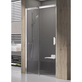 ДУШЕВАЯ ДВЕРЬ RAVAK MATRIX MSD2-120 L САТИН+ТРАНСПАРЕНТ