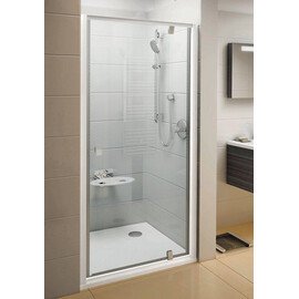 ДУШЕВАЯ ДВЕРЬ ПОВОРОТНОГО ТИПА RAVAK PIVOT PDOP1-90 БЛЕСТЯЩИЙ+ТРАНСПАРЕНТ