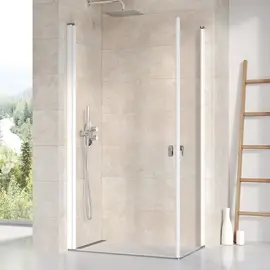 ЭЛЕМЕНТ ДУШЕВОГО УГОЛКА RAVAK CHROME CRV1-90 БЕЛЫЙ+ТРАНСПАРЕНТ