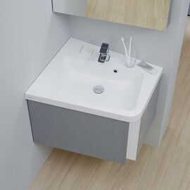 УМЫВАЛЬНИК RAVAK УГЛОВОЙ 10° 650 ИЗ ЛИТОГО МРАМОРА ЛЕВЫЙ