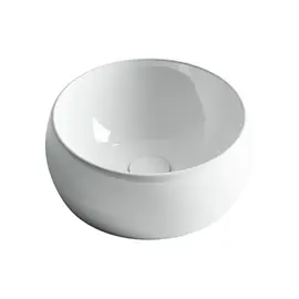 УМЫВАЛЬНИК ЧАША НАКЛАДНАЯ КРУГЛАЯ CERAMICA NOVA ELEMENT 395X395X155 ММ