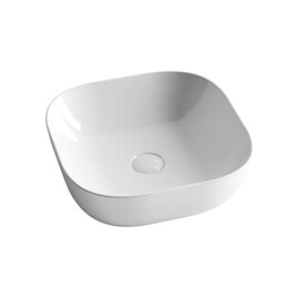 УМЫВАЛЬНИК ЧАША НАКЛАДНАЯ КВАДРАТНАЯ CERAMICA NOVA ELEMENT 415X415X145 ММ