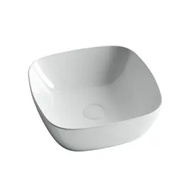 УМЫВАЛЬНИК ЧАША НАКЛАДНАЯ КВАДРАТНАЯ CERAMICA NOVA ELEMENT 400X400X140 ММ