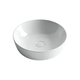 УМЫВАЛЬНИК ЧАША НАКЛАДНАЯ КРУГЛАЯ CERAMICA NOVA ELEMENT 415X415X135 ММ