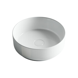 УМЫВАЛЬНИК ЧАША НАКЛАДНАЯ КРУГЛАЯ CERAMICA NOVA ELEMENT 360X360X120 ММ
