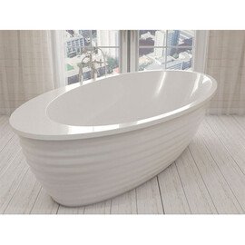 ВАННА АКРИЛОВАЯ VAYER BOOMERANG OVAL ETNA 194X100 С ДЕКОРАТИВНОЙ ПАНЕЛЬЮ