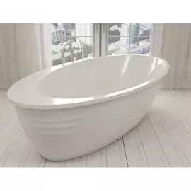 ВАННА АКРИЛОВАЯ VAYER BOOMERANG OVAL ETNA 194X100 С ДЕКОРАТИВНОЙ ПАНЕЛЬЮ