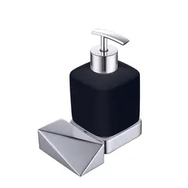 ДИСПЕНСЕР НАСТЕННЫЙ BOHEME NEW VENTURO, ХРОМ/ЧЕРНЫЙ