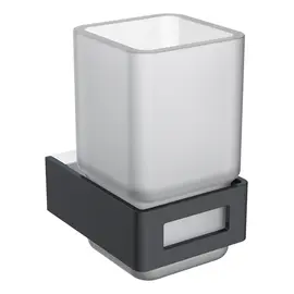 СТАКАН СHROME & BLACK BOHEME Q