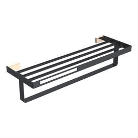 ПОЛКА ДЛЯ ПОЛОТЕНЕЦ GOLD & BLACK BOHEME Q