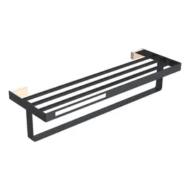 ПОЛКА ДЛЯ ПОЛОТЕНЕЦ GOLD & BLACK BOHEME Q