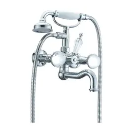 СМЕСИТЕЛЬ ДЛЯ ВАННЫ (ДУШЕВОЙ КОМПЛЕКТ) BOHEME BRILLANTE PRESENTE