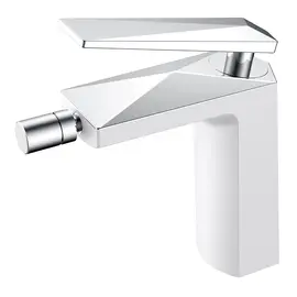 СМЕСИТЕЛЬ ДЛЯ БИДЕ BOHEME VENTURO БЕЛЫЙ/ХРОМ