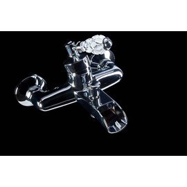 СМЕСИТЕЛЬ ДЛЯ ВАННЫ BOHEME VOGUE CRYSTAL ХРОМ (ОДНОРУЧКОВЫЙ)