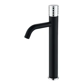 СМЕСИТЕЛЬ ДЛЯ УМЫВАЛЬНИКА ВЫСОКИЙ BOHEME STICK BLACK DIAMOND CHROME