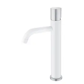 СМЕСИТЕЛЬ ДЛЯ УМЫВАЛЬНИКА ВЫСОКИЙ BOHEME STICK WHITE TOUCH CHROME