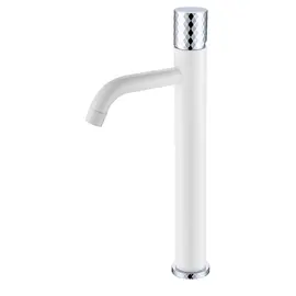 СМЕСИТЕЛЬ ДЛЯ УМЫВАЛЬНИКА ВЫСОКИЙ BOHEME STICK WHITE DIAMOND CHROME