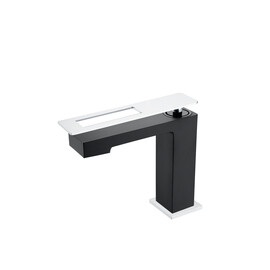 СМЕСИТЕЛЬ BOHEME Q ДЛЯ УМЫВАЛЬНИКА НИЗКИЙ BLACKCHROME