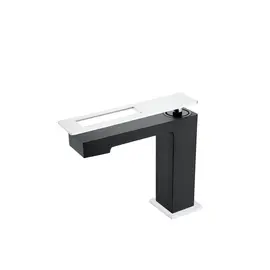 СМЕСИТЕЛЬ BOHEME Q ДЛЯ УМЫВАЛЬНИКА НИЗКИЙ BLACKCHROME