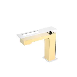 СМЕСИТЕЛЬ BOHEME Q ДЛЯ УМЫВАЛЬНИКА НИЗКИЙ GOLDCHROME