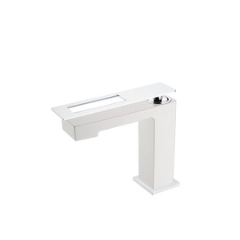 СМЕСИТЕЛЬ BOHEME Q ДЛЯ УМЫВАЛЬНИКА НИЗКИЙ WHITECHROME