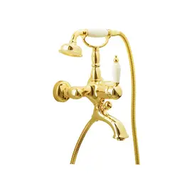 СМЕСИТЕЛЬ ДЛЯ ВАННЫ (ДУШЕВОЙ КОМПЛЕКТ) BOHEME TRADIZIONALE ORO