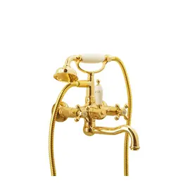 СМЕСИТЕЛЬ ДЛЯ ВАННЫ (ДУШЕВОЙ КОМПЛЕКТ) BOHEME TRADIZIONALE ORO