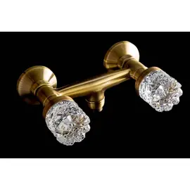 СМЕСИТЕЛЬ ДЛЯ ДУША BOHEME CRYSTAL БРОНЗА (ДВУРУЧКОВЫЙ)