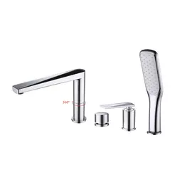 СМЕСИТЕЛЬ ВРЕЗНОЙ НА БОРТ ВАННЫ BOHEME VENTURO ХРОМ