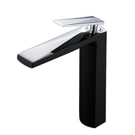 СМЕСИТЕЛЬ ДЛЯ УМЫВАЛЬНИКА BOHEME VENTURO ЧЕРНЫЙ-ХРОМ