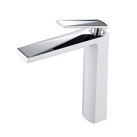 СМЕСИТЕЛЬ ДЛЯ УМЫВАЛЬНИКА BOHEME VENTURO БЕЛЫЙ-ХРОМ