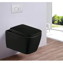 УНИТАЗ-ПОДВЕСНОЙ ESBANO TIRON-C ЧЕРНЫЙ МАТОВЫЙ
